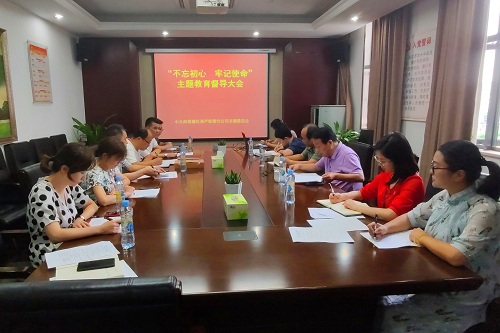 南昌城投集團公司“不忘初心、牢記使命” 主題教育調(diào)研督導(dǎo)全面展開