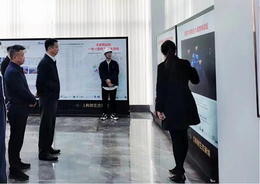 南昌市委常委、副市長肖云一行調(diào)研城投科創(chuàng)生態(tài)新城項目